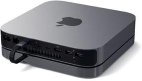 img 1 attached to Dock for Mac Mini Satechi Mac Mini Stand & Hub (ST-ABHFM)
