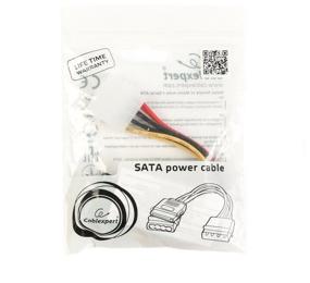 img 1 attached to Cablexpert SATA - 2xMolex (CC-SATA-PSY2), 0.14 m, white/black