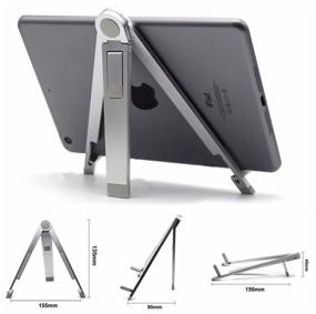 img 2 attached to Tablet Stand / Phone Stand / E-book Stand Mobile Stand for Tablet PC steel