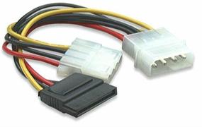 img 3 attached to Cablexpert SATA - 2xMolex (CC-SATA-PSY2), 0.14 m, white/black