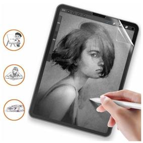 img 2 attached to Paper Effect Screen Protector for Apple iPad Air 4 10.9 (2020) / iPad Air 5 10.9 (2022) / iPad Pro 11.0 2018 / 2020 / 2021 / Matte