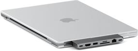 img 1 attached to Satechi Eco Hardshell Case for MacBook Pro 14". Color: Transparent