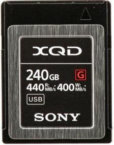 img 1 attached to Memory card Sony XQD 120 GB, R/W 440/400 MB/s