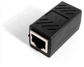 img 3 attached to RJ45 Ethernet cable adapter / White