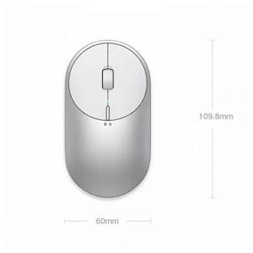 img 3 attached to Mouse wireless Xiaomi Mi Portable Mouse BXSBMW02, silver