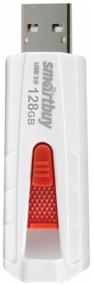 img 3 attached to Flash drive 128 GB SMARTBUY Iron USB 3.0, white/red, SB128GBIR-W3