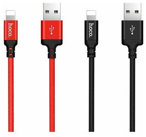 img 3 attached to Cable Hoco X14 Times speed USB - Lightning, 2 m, 1 pc, black