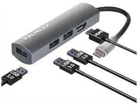 img 1 attached to Hub Palmexx USB-C to HDMI(4K)+3*USB3.0 /HUB-077