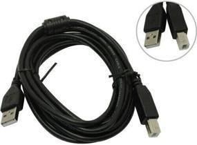 img 3 attached to Cablexpert USB-A to USB-B cable (CCF-USB2-AMBM-10), 3 m, black