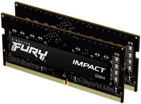img 2 attached to Kingston DRAM 16GB 2666MHz DDR4 CL15 SODIMM (Kit of 2) FURY Impact KF426S15IBK2/16