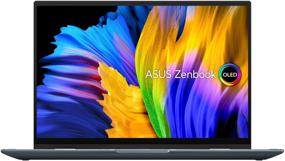 img 4 attached to 14" Notebook ASUS Zenbook 14 Flip UP5401ZA-KN037W 2880x1800, Intel Core i5 12500H 2.8 GHz, RAM 16 GB, LPDDR4X, SSD 512 GB, Intel Iris Xe Graphics, Windows 11 Home, 90NB0XL1-M00210, gray