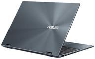 14" notebook asus zenbook 14 flip up5401za-kn037w 2880x1800, intel core i5 12500h 2.8 ghz, ram 16 gb, lpddr4x, ssd 512 gb, intel iris xe graphics, windows 11 home, 90nb0xl1-m00210, gray logo