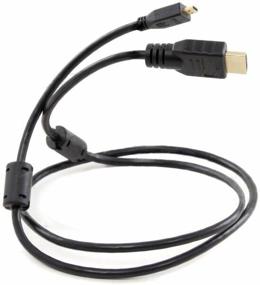 img 4 attached to Cable Atcom HDMI - micro HDMI, 1 m, black