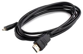 img 1 attached to Cable Atcom HDMI - micro HDMI, 1 m, black