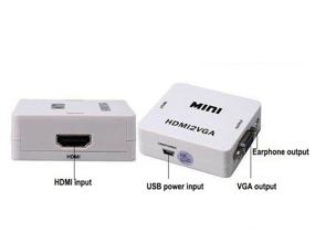 img 3 attached to HDMI to VGA Adapter Converter HDMI to VGA + Audio, 1080P, HDMI 2 VGA for Monitor, TV, Laptop, Computer, PS3, Xbox, PC