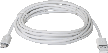 cable defender usb - microusb (usb08-10bh), 3 m, white logo