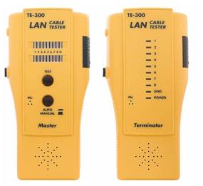 img 1 attached to Cable tester NIKOMAX NMC-TE300, for UTP/STP, BNC, RJ11, RJ12, RJ45, with built-in intercom