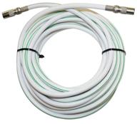 antenna tv extension cable 5m white. cable 5 meters, rg-6 9.5 tv connectors (male, female) logo