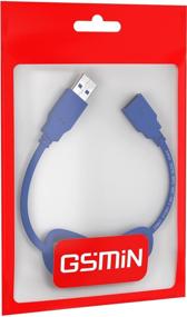 img 4 attached to Extension cable GSMIN A84 USB 3.0 (M) - USB 3.0 (F) (1.5 m) (Blue)