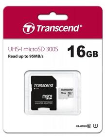 img 3 attached to Transcend microSDHC 16 GB Class 10 UHS-I R/W 95/10 MB/s Memory Card Silver