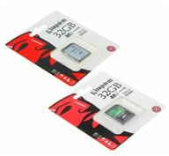 memory card kingston sdhc 32 gb class 10, r/w 22/18 mb/s logo