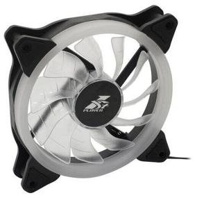 img 1 attached to Fan for 1stPlayer R1 case, black/clear/RGB
