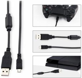 img 1 attached to DOBE USB cable for PS4 / PS4 Slim / PS4 PRO / XBOX One S / PC, length 1.8m, TP4-813