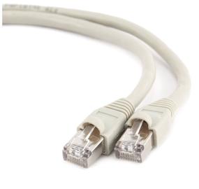 img 4 attached to Patch cord Cablexpert PP6, 1 m, gray