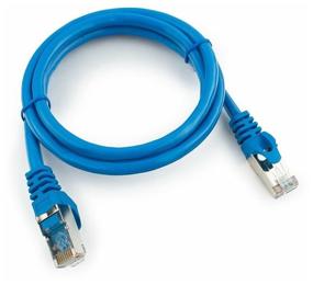 img 2 attached to Patch cord Cablexpert PP6, 1 m, gray