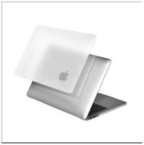 img 4 attached to Plastic case for MacBook Pro 16.2 2021 HARDSHELL CASE, Model A2485, Transparent