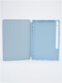img 2 attached to Tablet case for Samsung Galaxy Tab S7 Plus / S7 FE Lite / S8 Plus, with stylus slot, pistachio