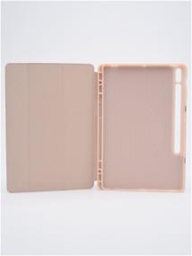 img 4 attached to Tablet case for Samsung Galaxy Tab S7 Plus / S7 FE Lite / S8 Plus, with stylus slot, pistachio