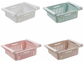 img 3 attached to A set of organizers for the refrigerator Storage Box 4 pcs