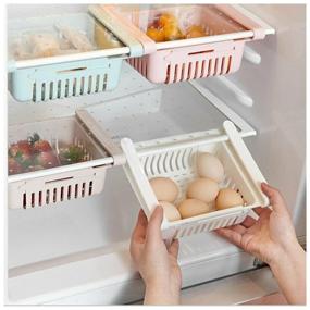 img 1 attached to A set of organizers for the refrigerator Storage Box 4 pcs