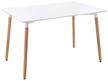 kitchen table woodville table 110, lxw: 110 x 70 cm, white logo