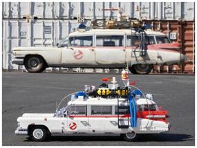 img 4 attached to Construction set Creator Ghostbusters car ECTO-1 2352 parts / Ghostbusters car / compatible with Idias / children''s play set Creator