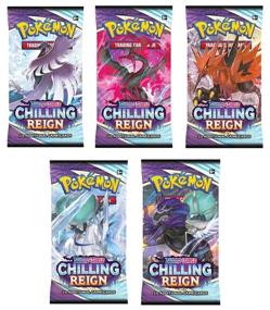 img 4 attached to Pokemon: Sword and Shield: Chilling Reign Edition Booster