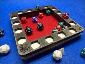 img 4 attached to Dice Arena / Dice Tray / DnD / DnD / Dungeon & Dragons / Pathfinder / D20