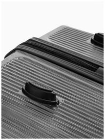 img 1 attached to Polycarbonate suitcase SunVoyage Elit Black-grey matte (M+) 68x45x27 cm/70 l/3.6 kg