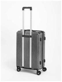 img 3 attached to Polycarbonate suitcase SunVoyage Elit Black-grey matte (M+) 68x45x27 cm/70 l/3.6 kg