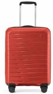 suitcase ninetygo, polycarbonate, plastic, polypropylene, corrugated surface, 39 l логотип