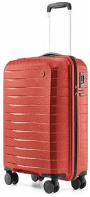 img 2 attached to Suitcase NINETYGO, polycarbonate, plastic, polypropylene, corrugated surface, 39 l