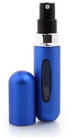 img 1 attached to Atomizer travel bottle for perfume and perfume with atomizer, blue (5 ml)