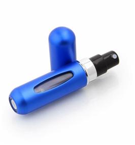 img 2 attached to Atomizer travel bottle for perfume and perfume with atomizer, blue (5 ml)