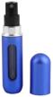 atomizer travel bottle for perfume and perfume with atomizer, blue (5 ml) logo