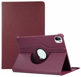 img 3 attached to Case for Xiaomi Mi Pad 5 / 5 Pro tablet, with stand / 360 degree swivel (black)