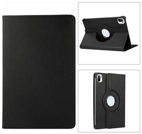 img 2 attached to Case for Xiaomi Mi Pad 5 / 5 Pro tablet, with stand / 360 degree swivel (black)