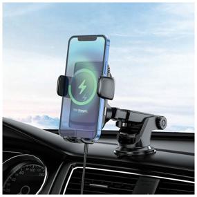img 3 attached to Car holder HOCO S35 (18W) with wireless charging