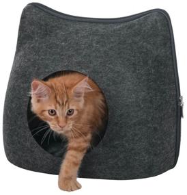 img 3 attached to Cat house TRIXIE Cat 38x35x37 cm 38 cm 35 cm anthracite 37 cm