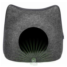 img 4 attached to Cat house TRIXIE Cat 38x35x37 cm 38 cm 35 cm anthracite 37 cm